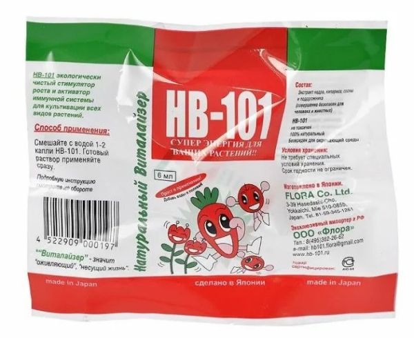 НВ-101 (стимулятор и натуральный виталайзер) Флора