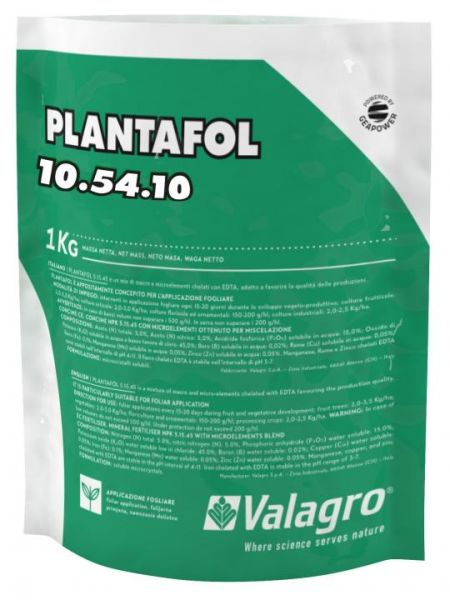 ПЛАНТАФОЛ 10-54-10 / PLANTAFOL 10-54-10 Valagro