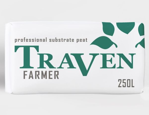 Субстрат FARMER RS4 для голубики рН 2,8-4,0 (250 литров) TRAVEN