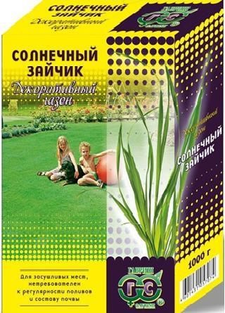 Газонная трава СОЛНЕЧНЫЙ ЗАЙЧИК / SOLNECHNYY ZAYCHIK Гавриш