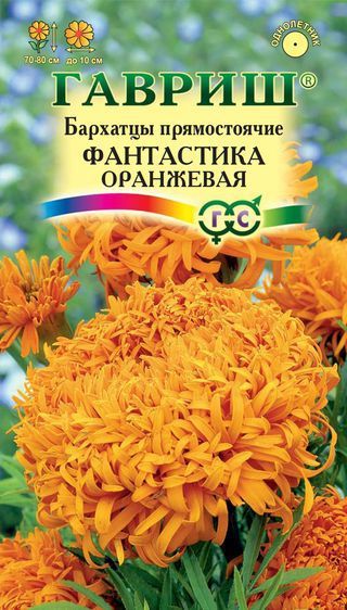 Однолетник Бархатцы пр. Фантастика оранжевая Гавриш