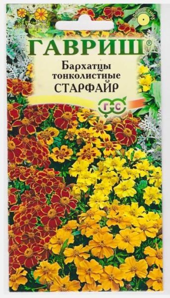Однолетник Бархатцы тонколист. Старфайр Гавриш