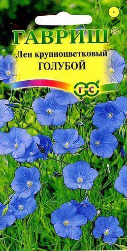 Однолетник Лен Голубой Гавриш