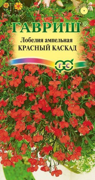 Однолетник Лобелия Красный каскад Гавриш