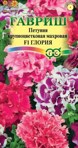 Однолетник Петуния Глория F1 крупноцв. Гранул. пробирка Гавриш