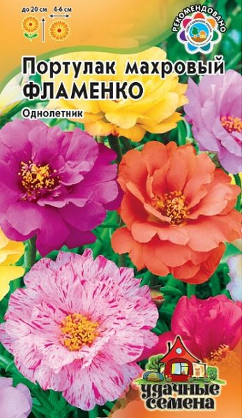 Однолетник Портулак Фламенко махровый Уд.с. Гавриш