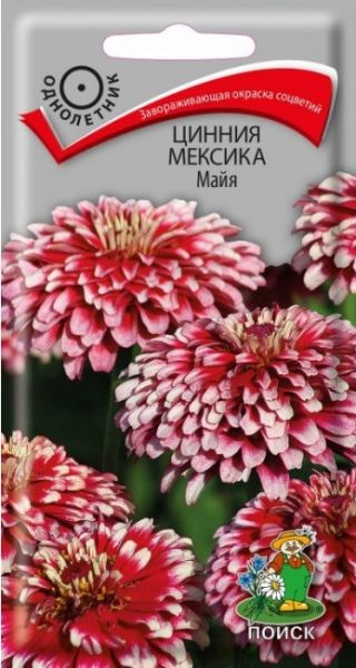 Однолетник Цинния Мексика Майя ЦВ Поиск