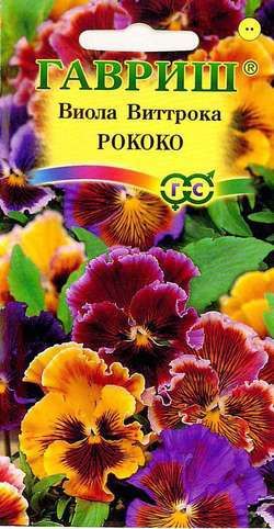 Двулетник Виола Рококо Гавриш