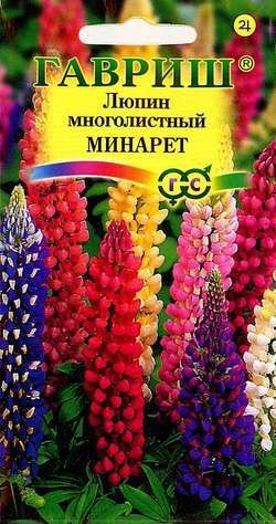 Многолетник Люпин Минарет низкоросл смесь Гавриш