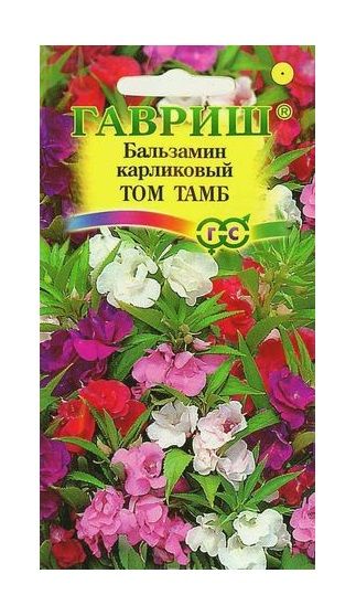 Однолетник Бальзамин Том Тамб карлик Гавриш