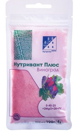 НУТРИВАНТ ПЛЮС Виноград NPK 0-40-25 / Nutrivant