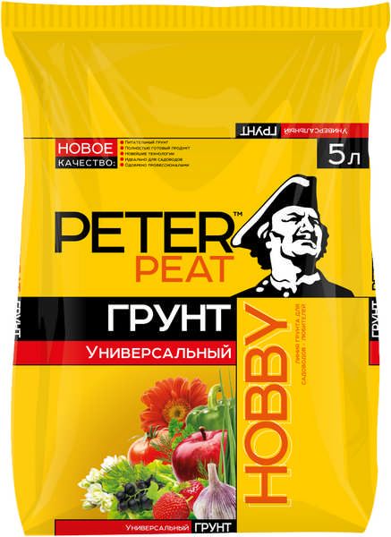 Грунт ПИТЕР ПИТ универсальный ХОББИ / PETER PEAT