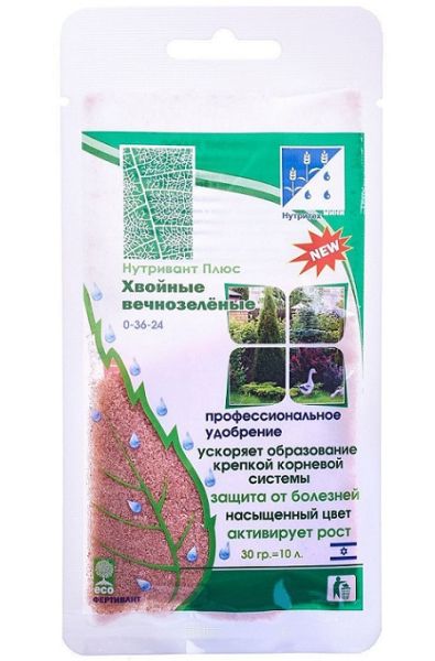 НУТРИВАНТ ПЛЮС Хвойные NPK 0-36-24 / Nutrivant