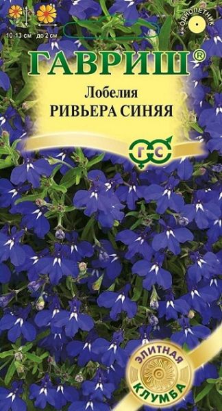 Однолетник Лобелия Ривьера Синяя Элитная клумба Гавриш