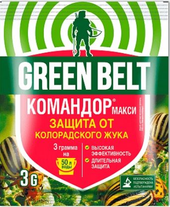 Инсектицид КОМАНДОР МАКСИ Грин Бэлт / Green Belt