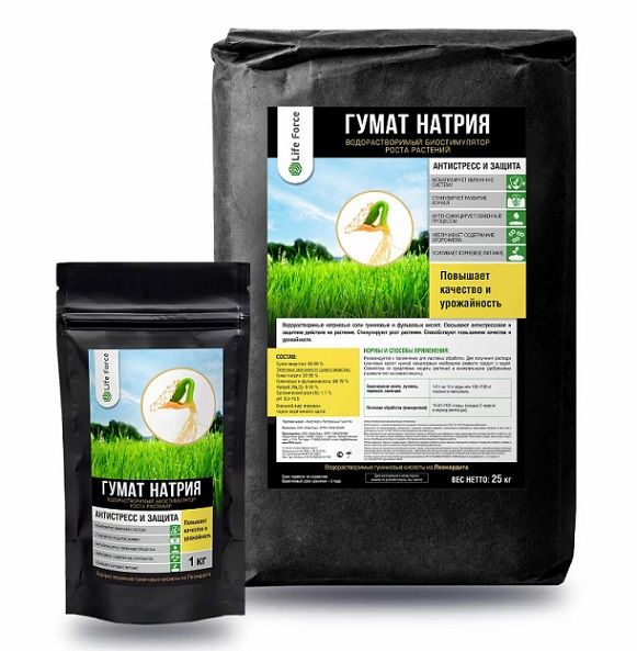 ГУМАТ НАТРИЯ из Леонардита Life Force Сила жизни