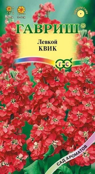 Однолетник Левкой Квик Сад ароматов Гавриш