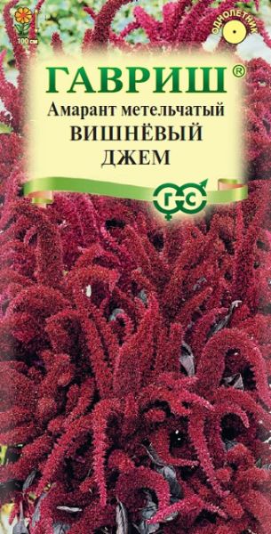 Однолетник Амарант Вишневый джем метельчатый Гавриш