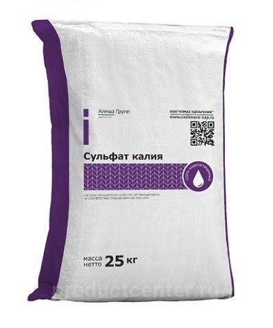 СУЛЬФАТ КАЛИЯ (Калий Сернокислый) Алмаз удобрения
