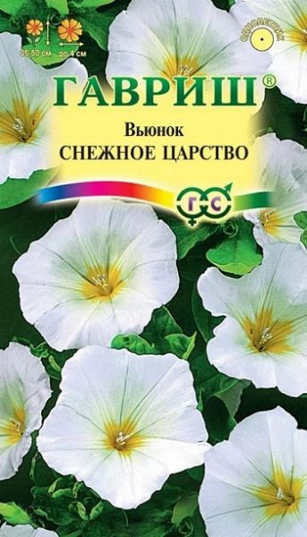 Однолетник Вьюнок Трехцветный Снежное царство Гавриш