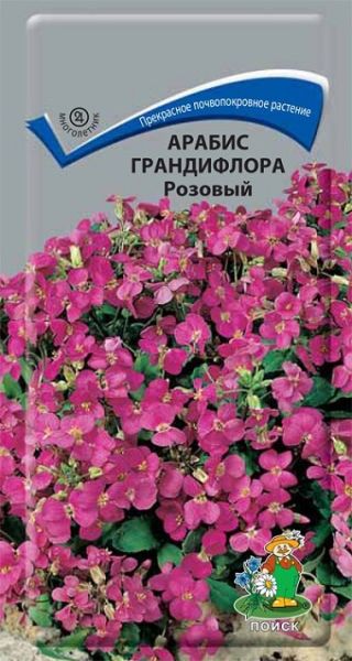 Многолетник Арабис грандифлора Розовый ЦВ Поиск