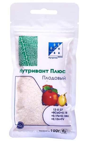 НУТРИВАНТ ПЛЮС Плодовые NPK 12-5-27 / Nutrivant