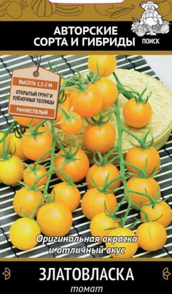 Томат ЗЛАТОВЛАСКА Поиск