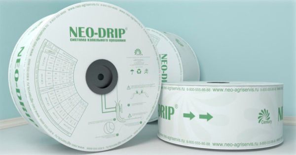 Капельная лента НЕО-ДРИП 8х20 - 2,4 л эмиттерная / NEO-DRIP