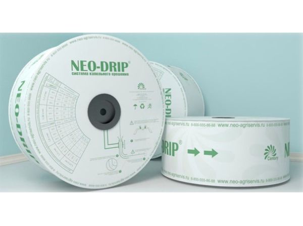 Капельная лента НЕО-ДРИП 8х20 - 1 л эмиттерная / NEO-DRIP